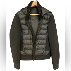 TUMI Mens (unisex!) neoprene high neck hybrid jacket size S great condition